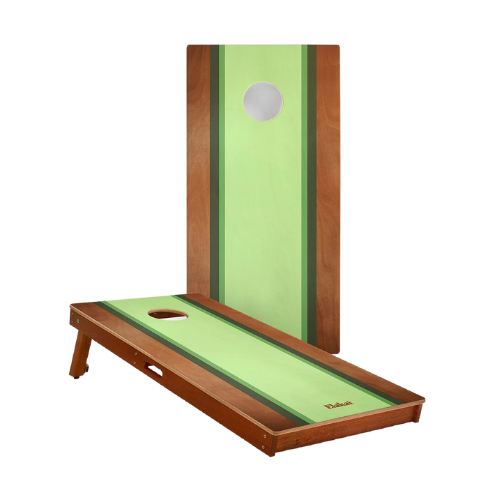 2ft x 4ft Graphic Wood Classic Cornhole Set | Classic Beach Stripes Collection
