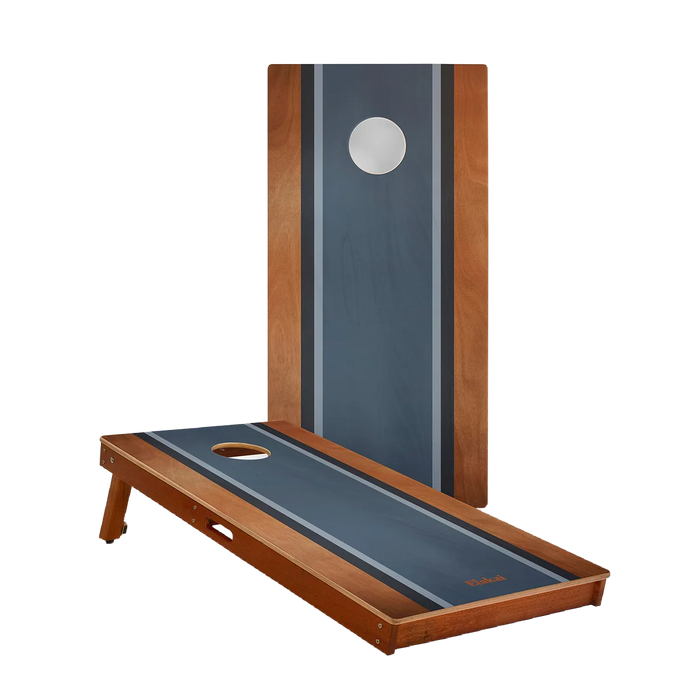 2ft x 4ft Graphic Wood Classic Cornhole Set | Classic Beach Stripes Collection