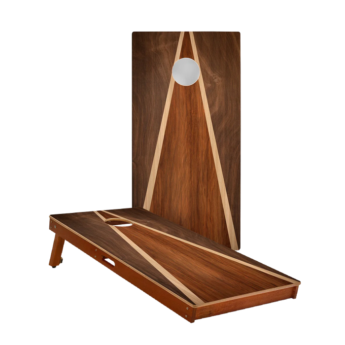 2ft x 4ft Graphic Wood Classic Cornhole Set | Classic Triangle Collection