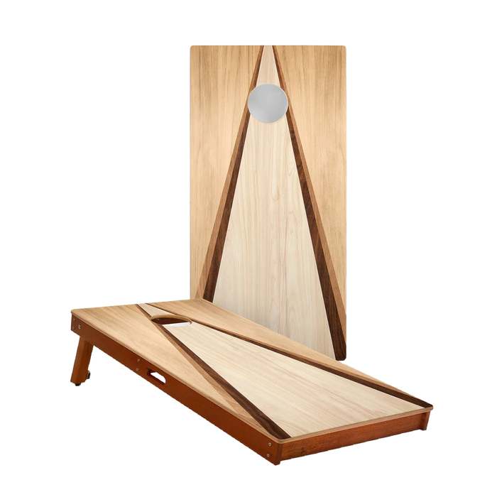 2ft x 4ft Graphic Wood Classic Cornhole Set | Classic Triangle Collection