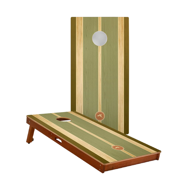 2ft x 4ft Graphic Wood Classic Cornhole Set | Coastal Surf Beach Collection