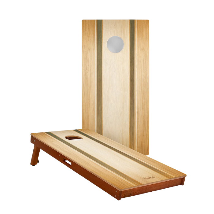 2ft x 4ft Graphic Wood Classic Cornhole Set | Coastal Surf Beach Collection