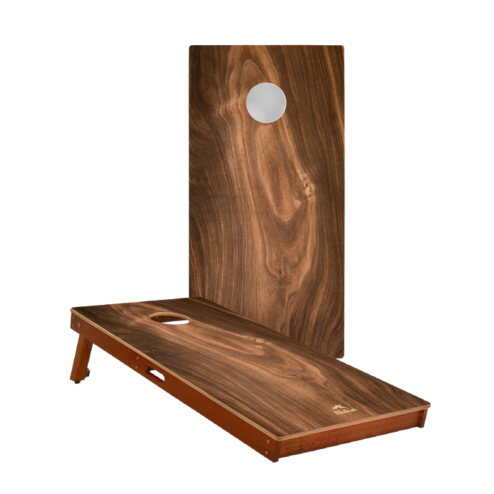 2ft x 4ft Graphic Wood Classic Cornhole Set | Organic Wood Pattern