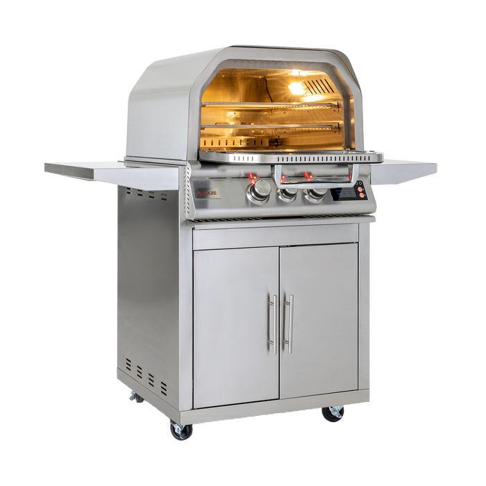 Blaze - 26" Gas Outdoor Oven With Rotisserie