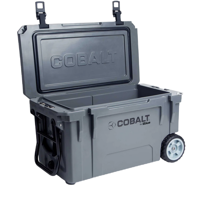 Blue Coolers Cobalt 55 Quart Wheeled Roto-Molded Super Cooler