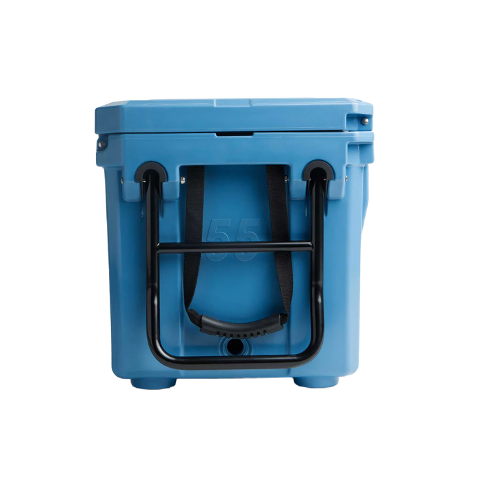 Blue Coolers Cobalt 55 Quart Wheeled Roto-Molded Super Cooler