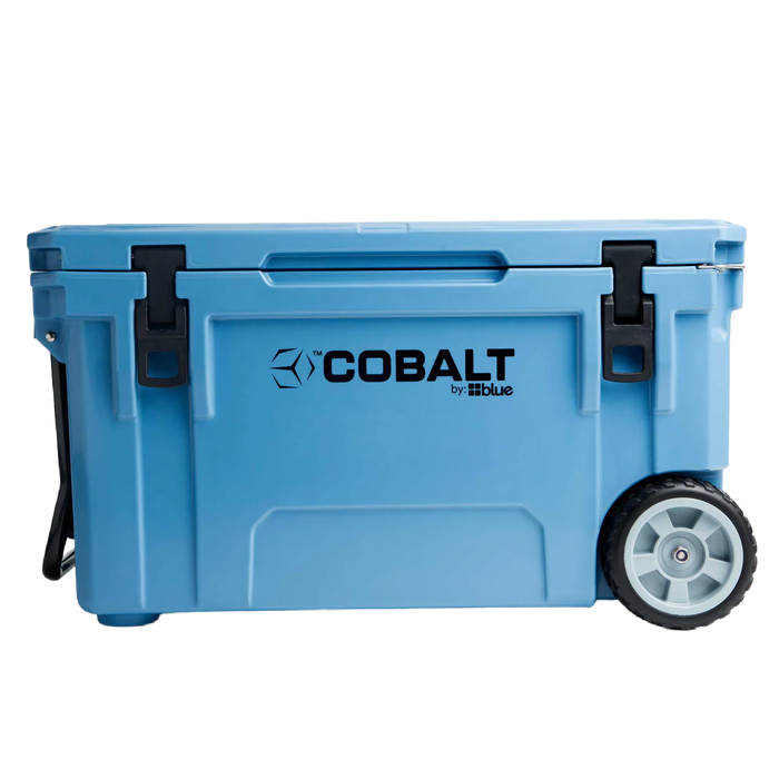 Blue Coolers Cobalt 55 Quart Wheeled Roto-Molded Super Cooler