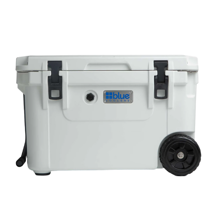 Blue Coolers - 60 Quart Ice Vault Roto-Molded Cooler with Wheels