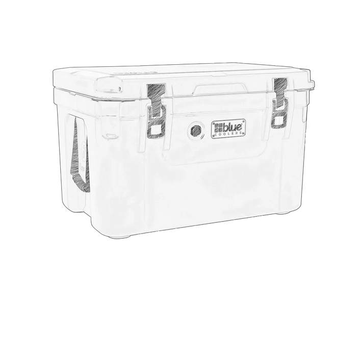 Blue Coolers - 60 Quart Companion Series Roto-Molded Cooler