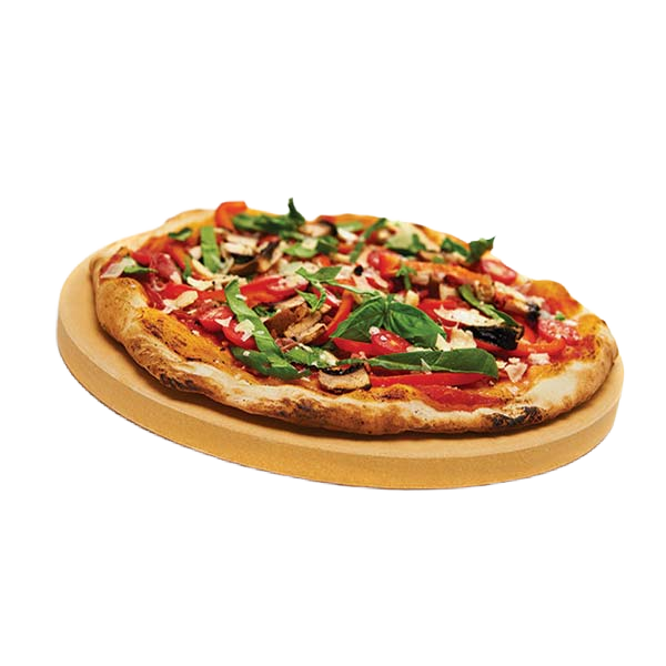 15" Ceramic Pizza Stone for Grill & Oven
