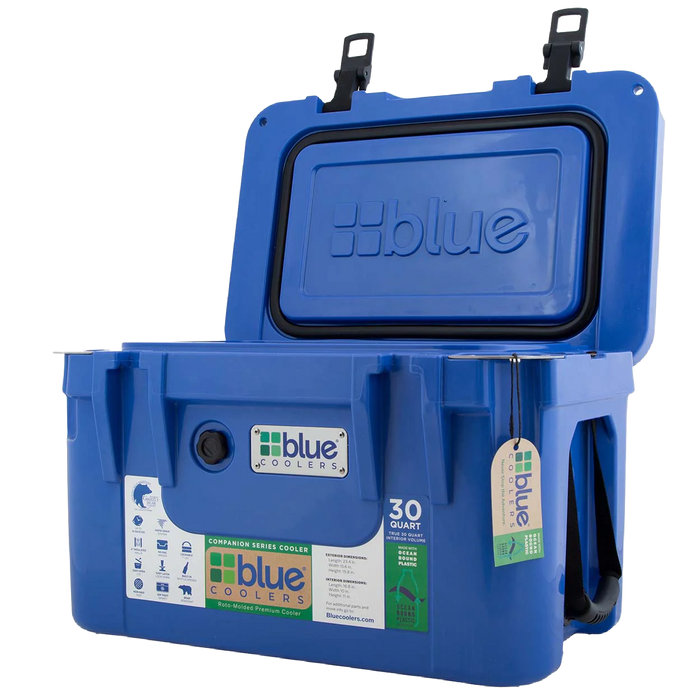 Blue Coolers - 30 Quart Companion Series Roto-Molded Cooler