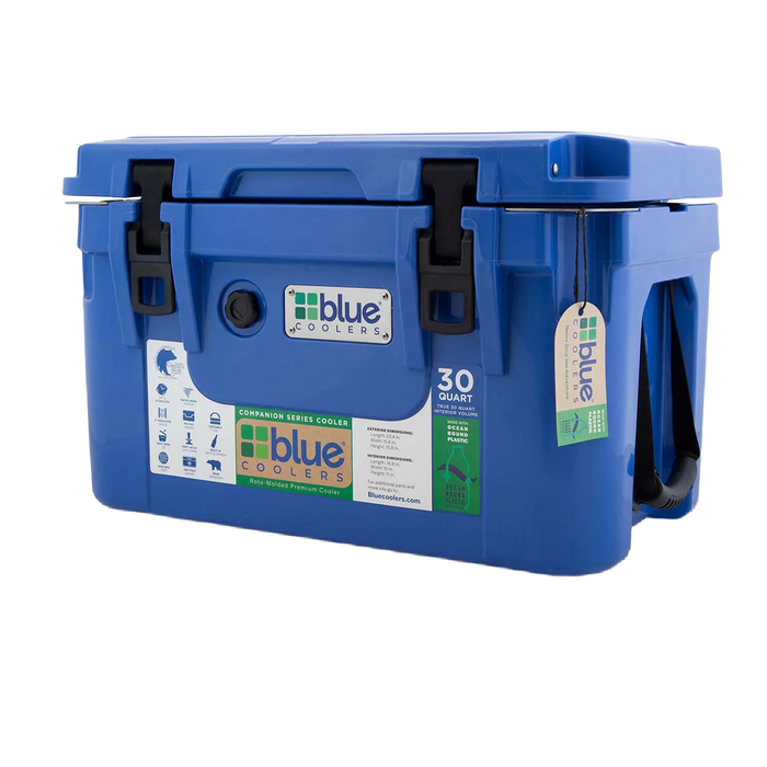 Blue Coolers - 30 Quart Companion Series Roto-Molded Cooler