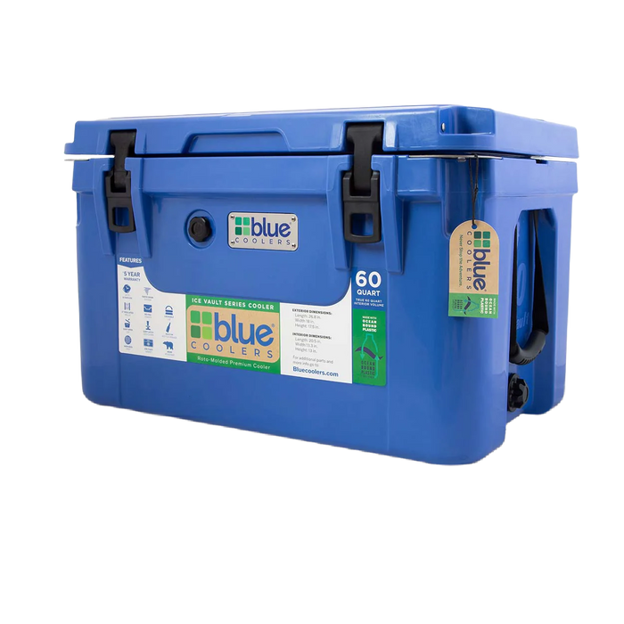 Blue Coolers - 60 Quart Companion Series Roto-Molded Cooler