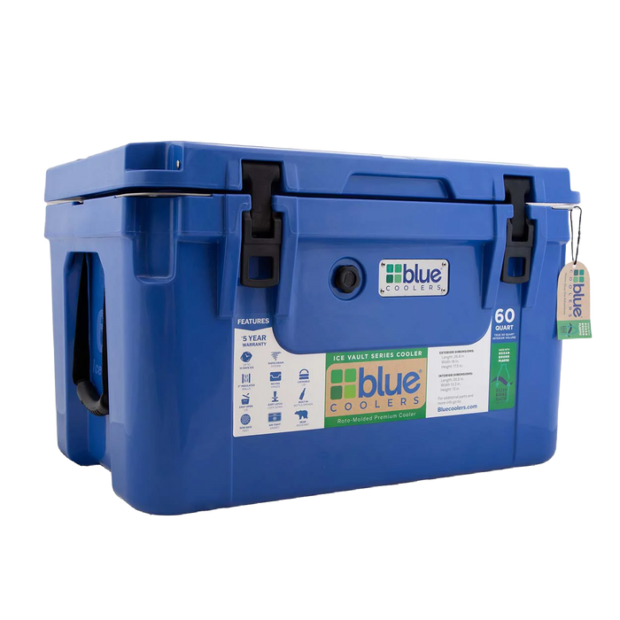 Blue Coolers - 60 Quart Companion Series Roto-Molded Cooler