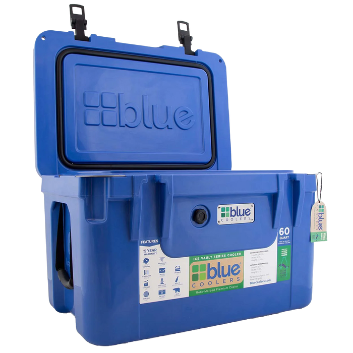 Blue Coolers - 60 Quart Companion Series Roto-Molded Cooler