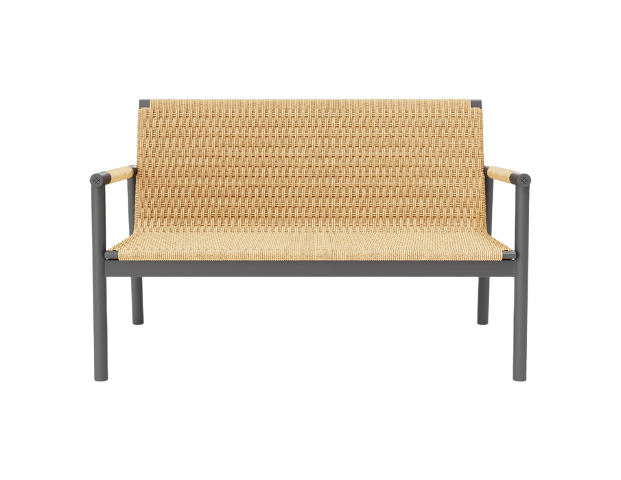 Wicker + Aluminum Flex Loveseat