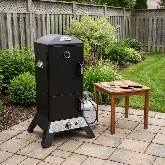 Broil King - Gas Cabinet Smoker