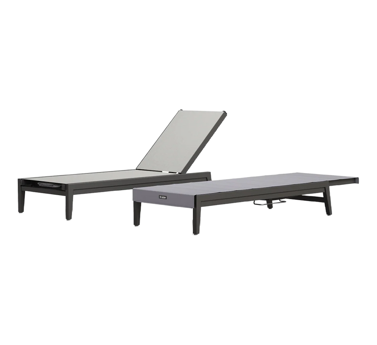 Aluminum Outdoor Infinity Chaise Lounge