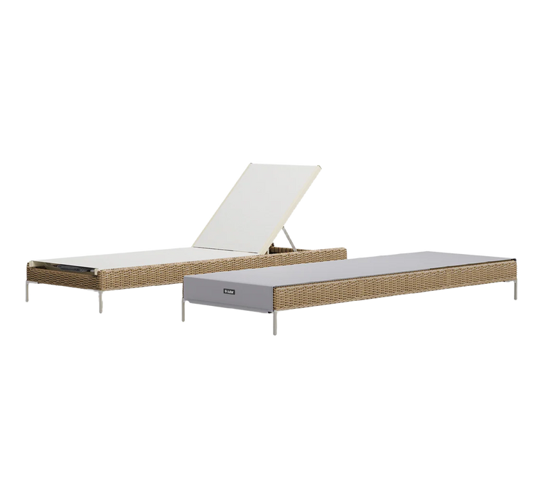 Wicker Outdoor Core Chaise Lounge