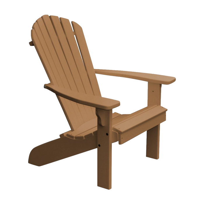 Poly Lumber Fanback Adirondack Chair