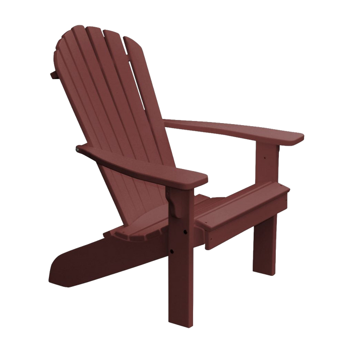Poly Lumber Fanback Adirondack Chair