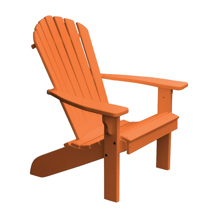 Poly Lumber Fanback Adirondack Chair