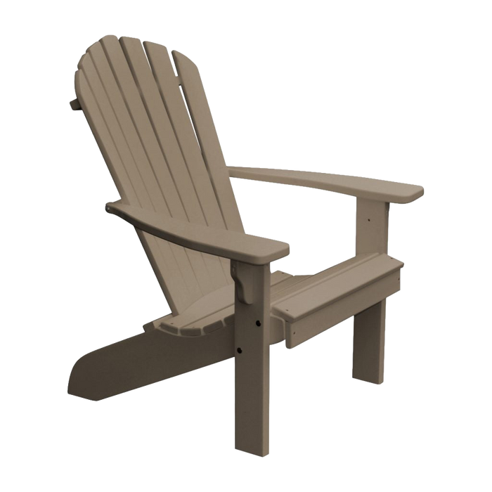 Poly Lumber Fanback Adirondack Chair