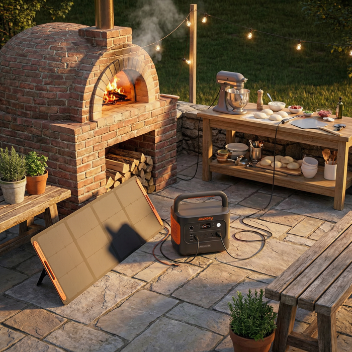Jackery - Explorer 2000 v2 + 200W Solar Panel (Off-Grid Entertaining Kit)