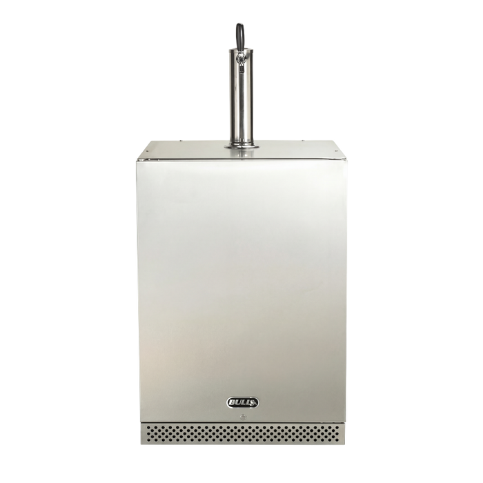 Bull - Outdoor Rated Kegerator – 6.6 cu. ft. Single Tap