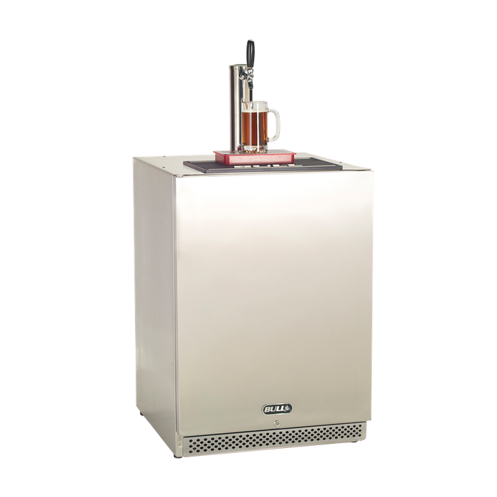 Bull - Outdoor Rated Kegerator – 6.6 cu. ft. Single Tap
