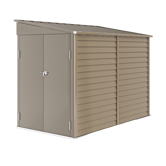 Metal Lean-To Storage Shed – 4.6 x 9