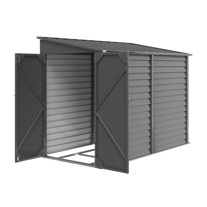 Metal Lean-To Storage Shed – 4.6 x 9