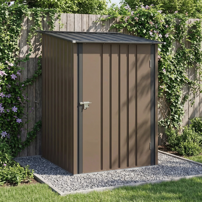 Metal Storage Shed – Compact Lean-To