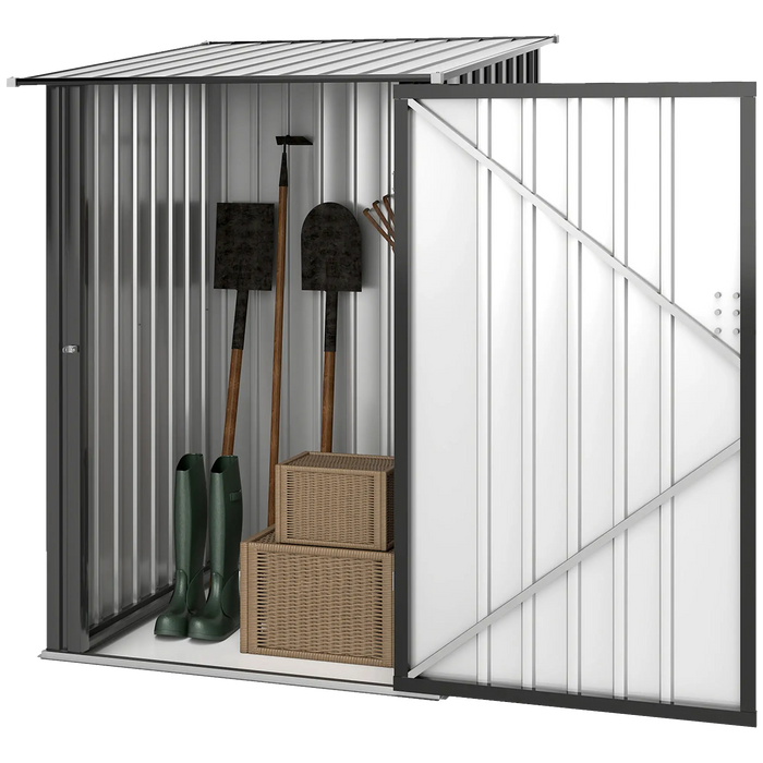 Metal Storage Shed – Compact Lean-To