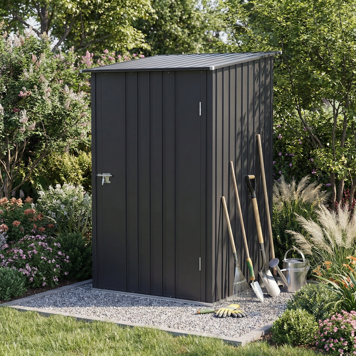 Metal Storage Shed – Compact Lean-To
