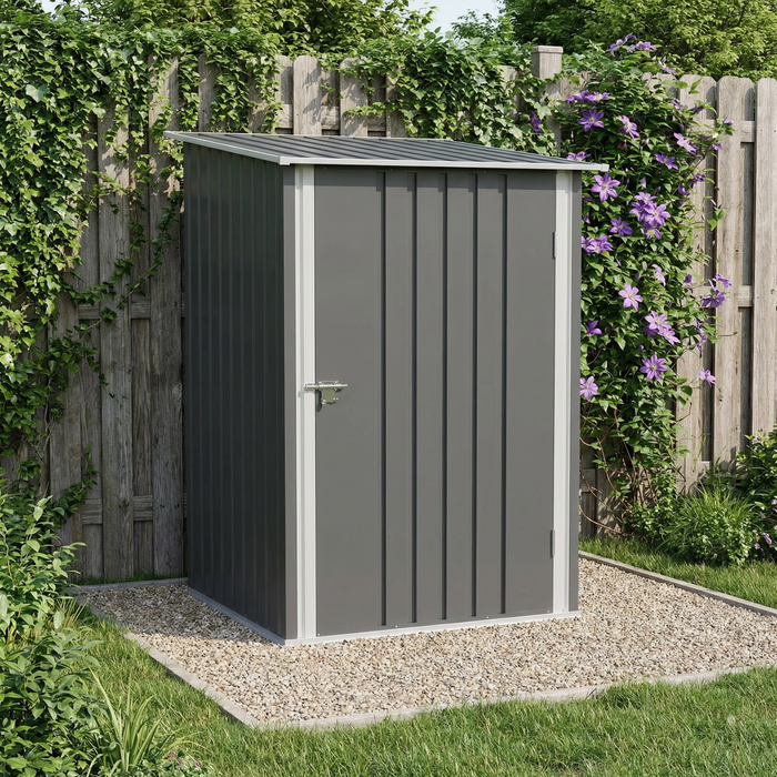 Metal Storage Shed – Compact Lean-To