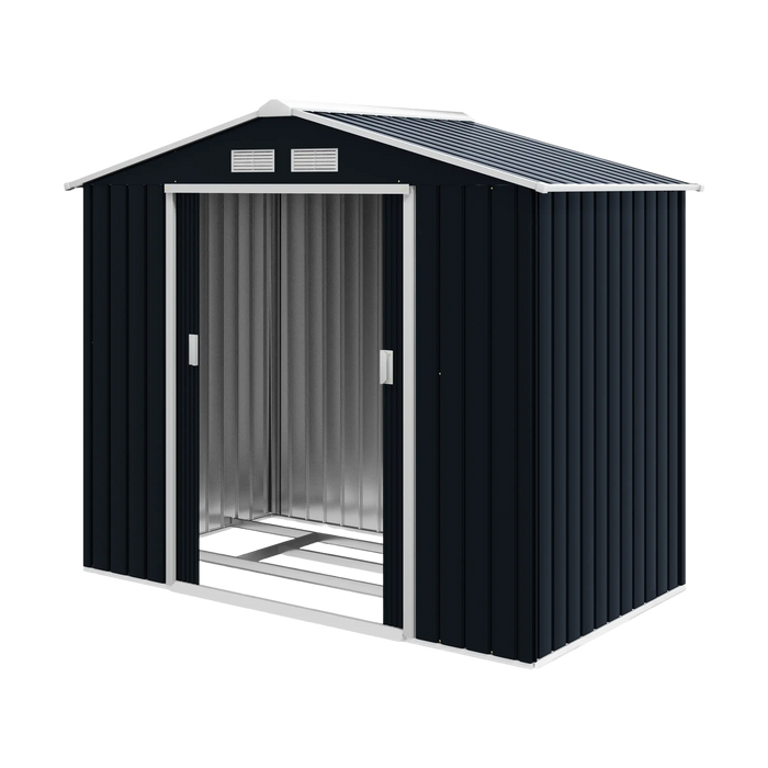 Metal Storage Shed – 7x4 Sliding Door