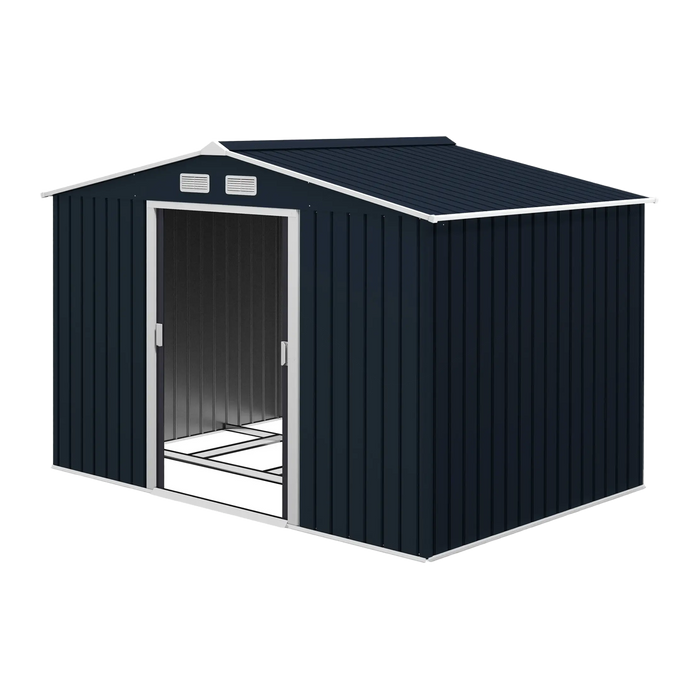 Metal Storage Shed – 9 x 6 Sliding Door