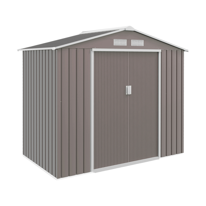 Metal Storage Shed – 7x4 Sliding Door