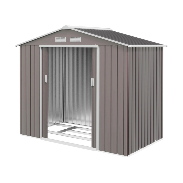 Metal Storage Shed – 7x4 Sliding Door