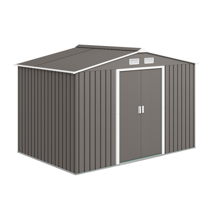 Metal Storage Shed – 9 x 6 Sliding Door