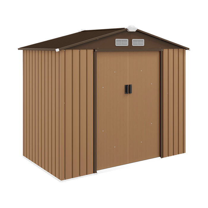 Metal Storage Shed – 7x4 Sliding Door