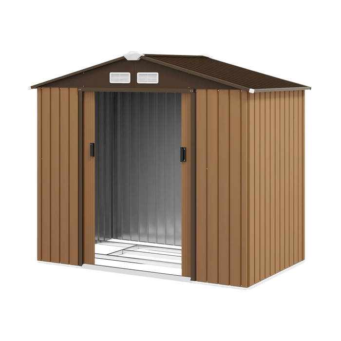 Metal Storage Shed – 7x4 Sliding Door
