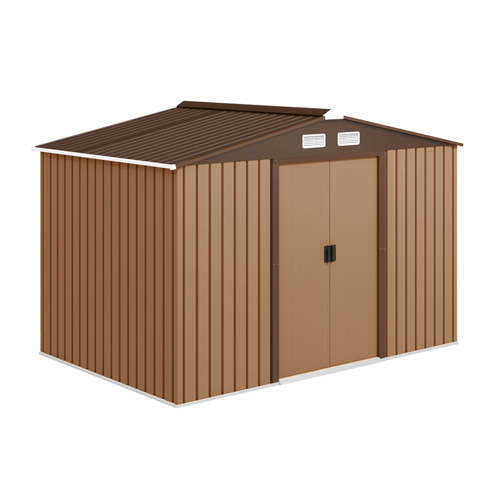 Metal Storage Shed – 9 x 6 Sliding Door