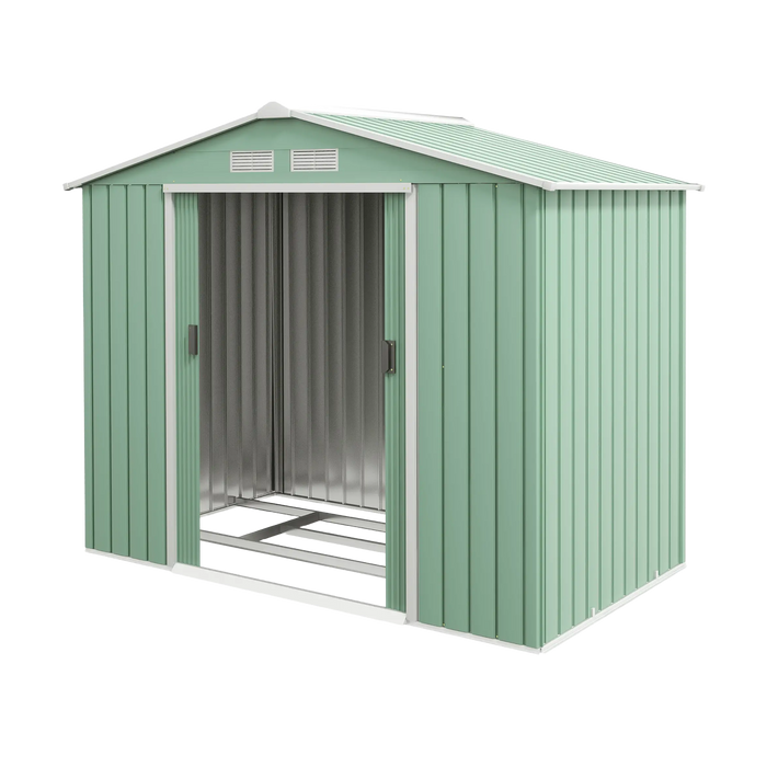 Metal Storage Shed – 7x4 Sliding Door