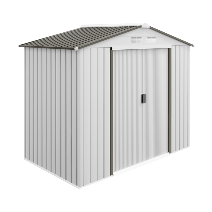 Metal Storage Shed – 7x4 Sliding Door
