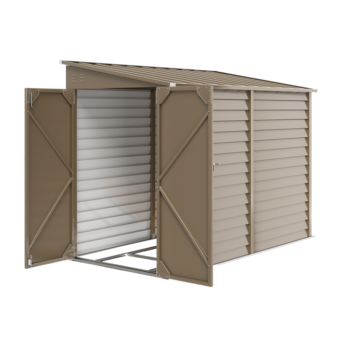 Metal Lean-To Storage Shed – 4.6 x 9