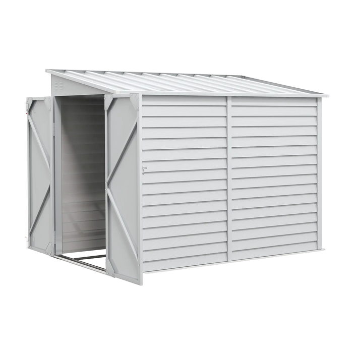 Metal Lean-To Storage Shed – 4.6 x 9