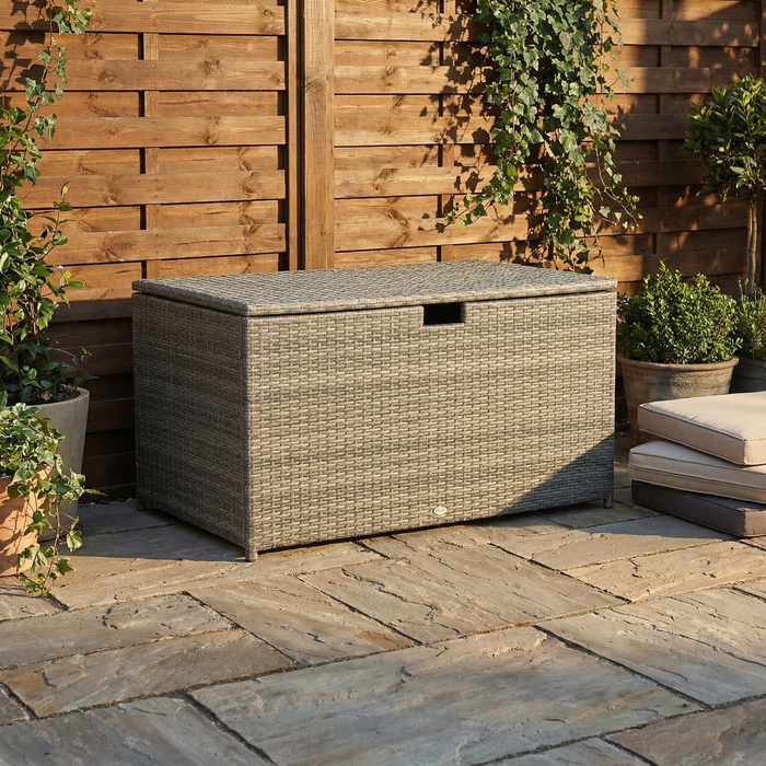 Outdoor Wicker Deck Box