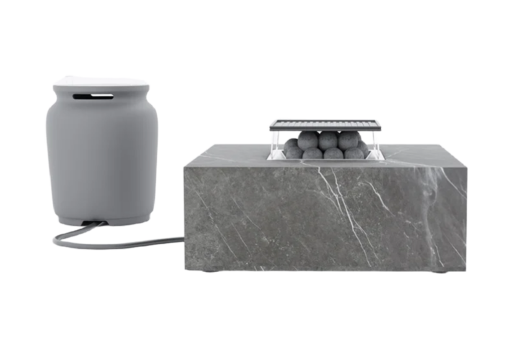 OuterStone Fire Pit Cooking Set + Propane Tank Cover - Square